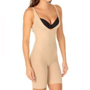Shape-wear Maidenform One Piece Wear Your Own Bra Singlet 2556 P2556, Latte XL
